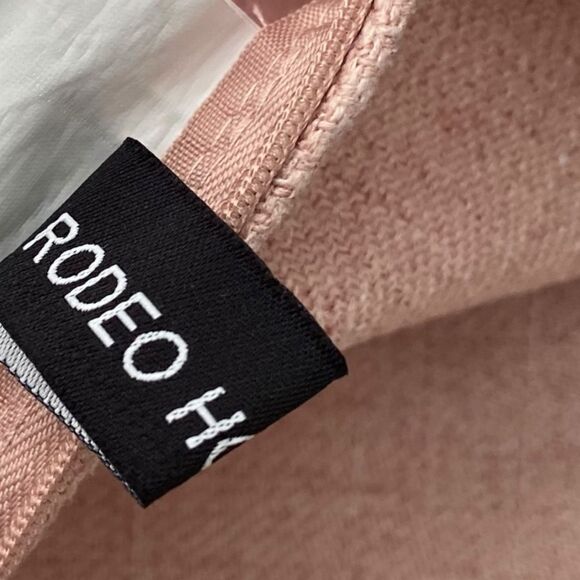 Rodeo Home Throw Pillow Case in Pink - Picture 7 of 10